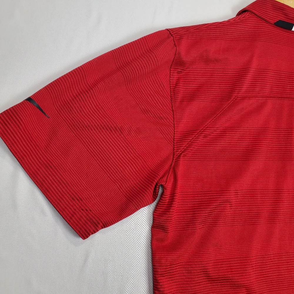 Tampa Bay Buccaneers Red NFL Men's Nike Dri-Fit Short Sleeve Polo Size Medium - Picture 10 of 15